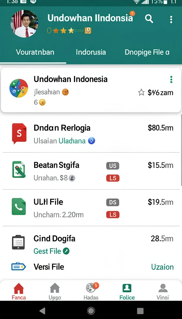 Beragam pilihan permainan menarik dalam aplikasi Review Aplikasi 4p4p.
