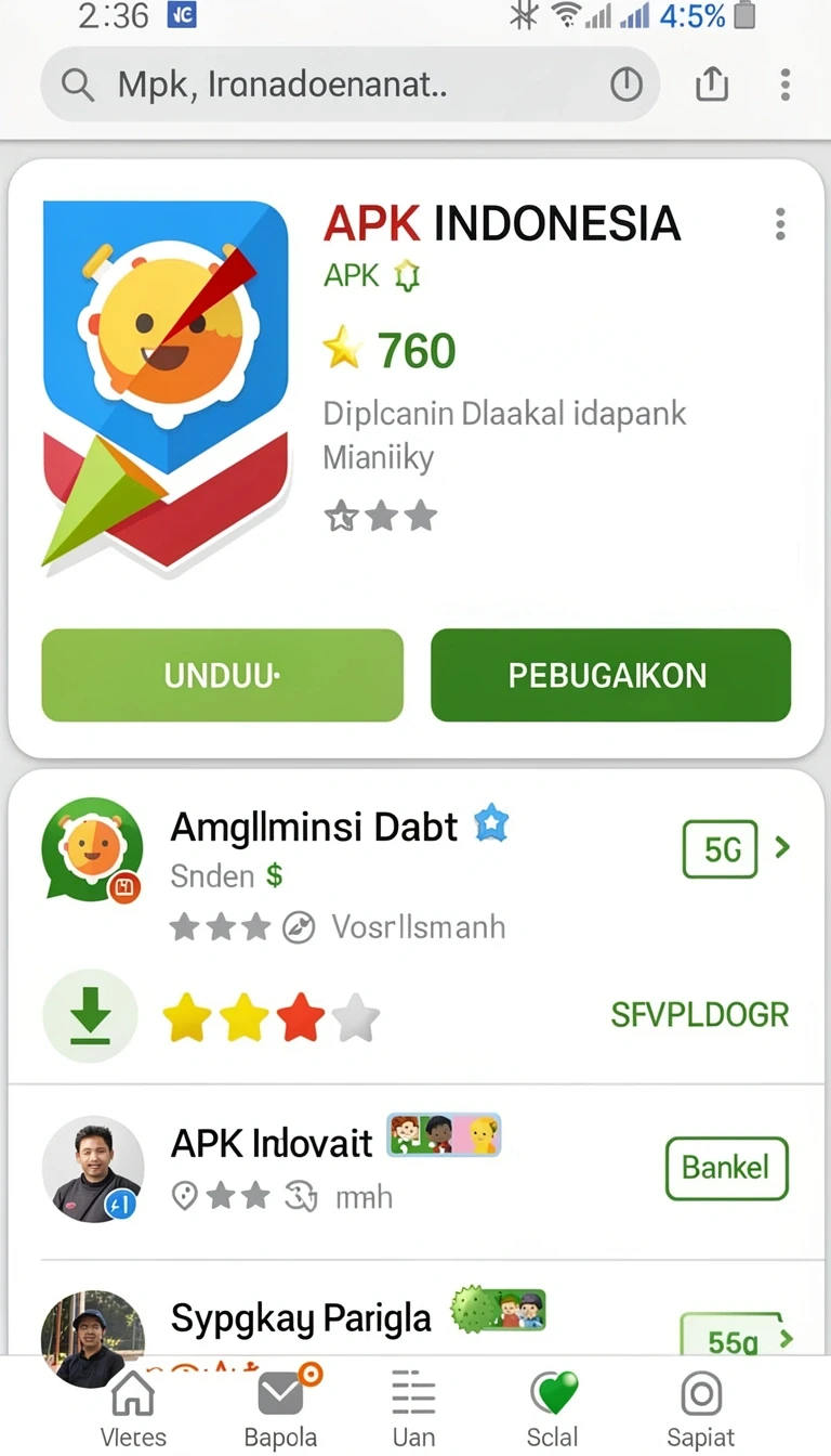 Beragam pilihan permainan menarik dalam aplikasi Download mintoto APK untuk Android.