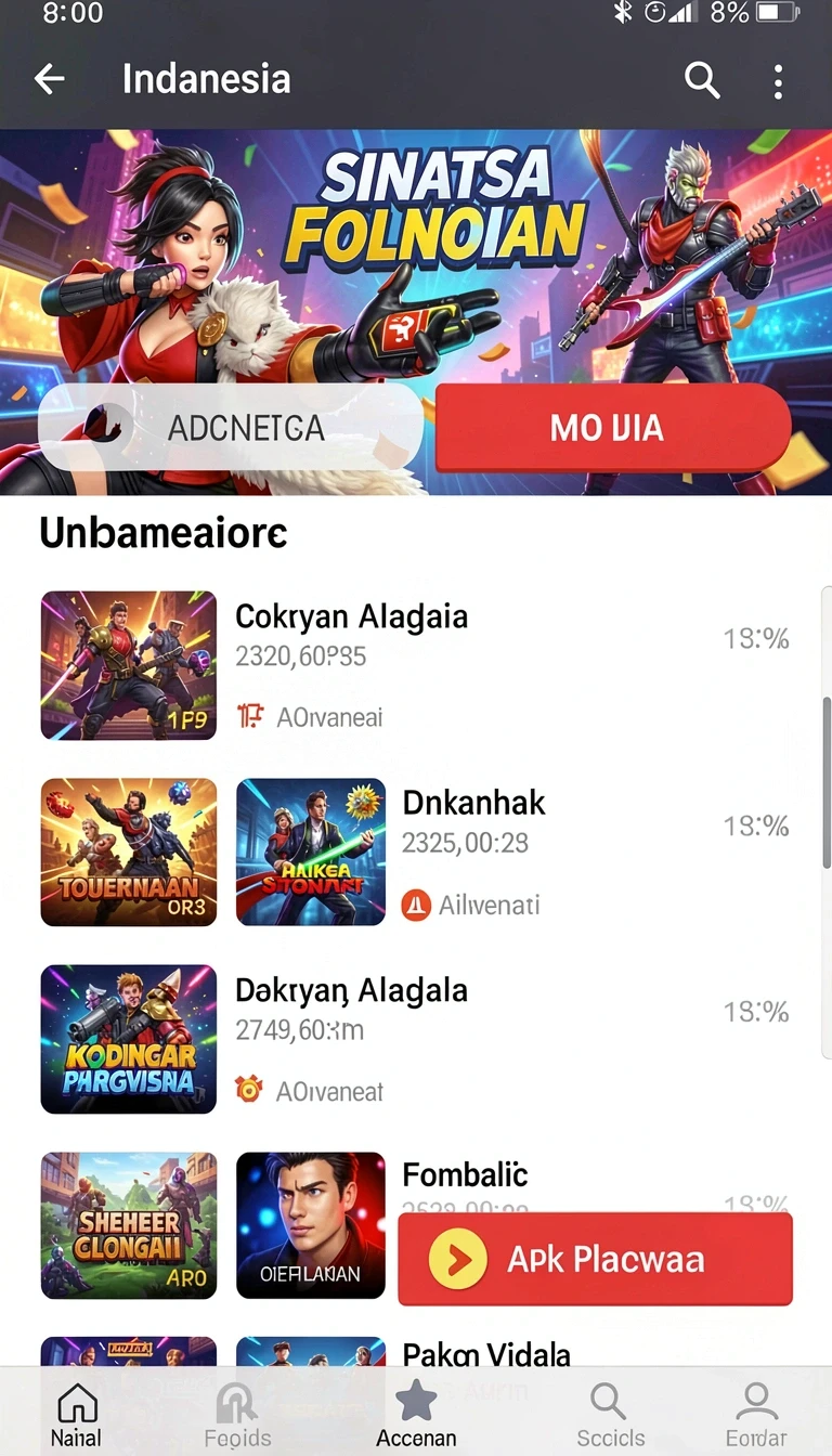 Beragam pilihan permainan menarik dalam aplikasi Info Aplikasi robintogel Terbaru dan Cara Download.