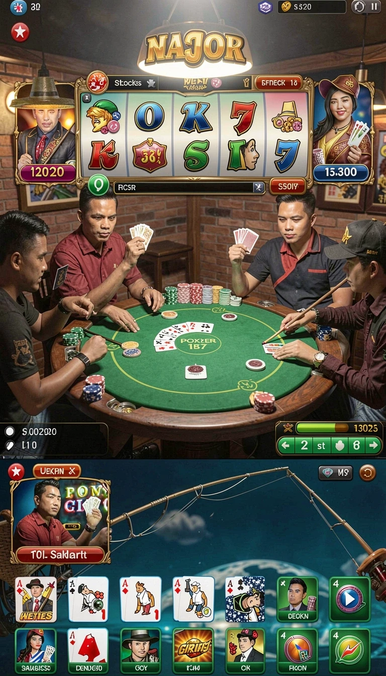 Beragam pilihan permainan menarik dalam aplikasi mapna777 Terbaru untuk Android: Download APK Gratis.